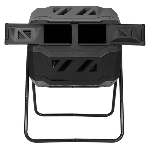 Composting tumbler dual - tumbler,