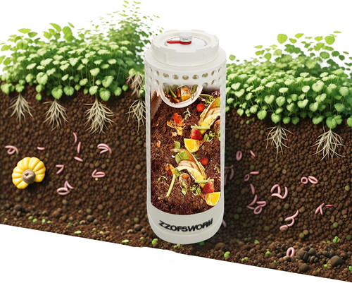 Ground worm compost bin - in-ground,